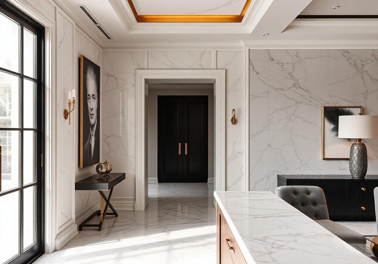 Luxury Nairobi home interior detail